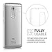 kwmobile Case Compatible with ZTE Axon 7 Mini - Clear Case Soft Slim Flexible Protective TPU Phone Cover - Transparent
