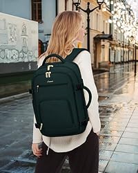 LOVEVOOK Carry On Travel Backpack For Women Men