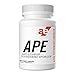 APE Testosterone Booster, Optimizer & Anti-Estrogen - Maximize Testosterone Production, Enhance Nitric Oxide, and Increase Muscular Endurance & Fullness, Stamina, Energy, & Strength - 80 Count