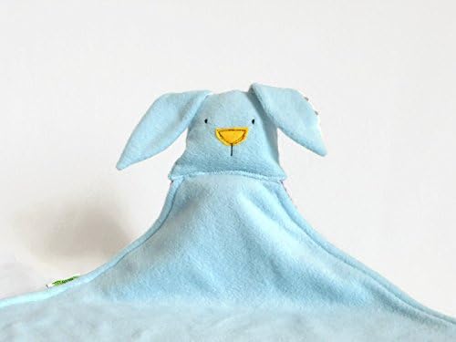 Handmade Light Blue Security Blanket for Babies