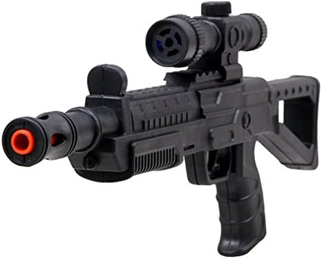 Moncare Cool Soft Rubber Shoots Weapons Gun Toy Model For Kids Boy