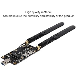 Zunate M.2 to USB Adapter with Antenna, NGFF to