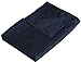 YnM Exclusive Cotton Duvet Cover for Weighted Blankets with 16 Strings (Navy, 60
