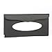 ChiTronic Car Sun Visor Napkin PU Leather Box Tissue Cover Holder - Black