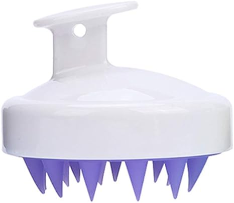 Amazon Co Jp 柔らかいシリコーンヘッドャーの櫛の毛の頭皮ののシャンプーのブラシの頭皮のスクラバー ホーム キッチン