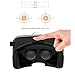 3D VR Virtual Reality Glasses for Gaming, Movies and Video- Compatible with Iphone and Android