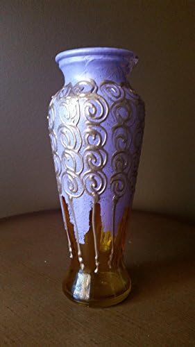 Gold and Purple Vase