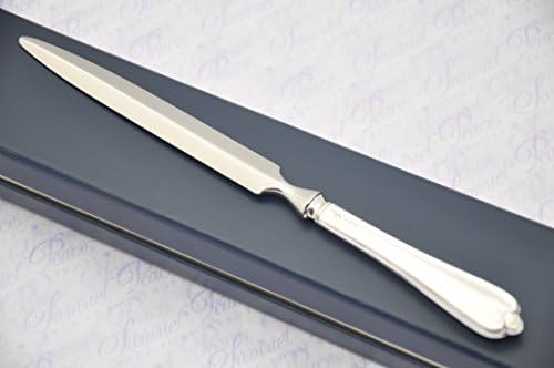 Jesmond pattern sterling silver letter opener/paper knife hallmarked Sheffield 1948 pristine condition