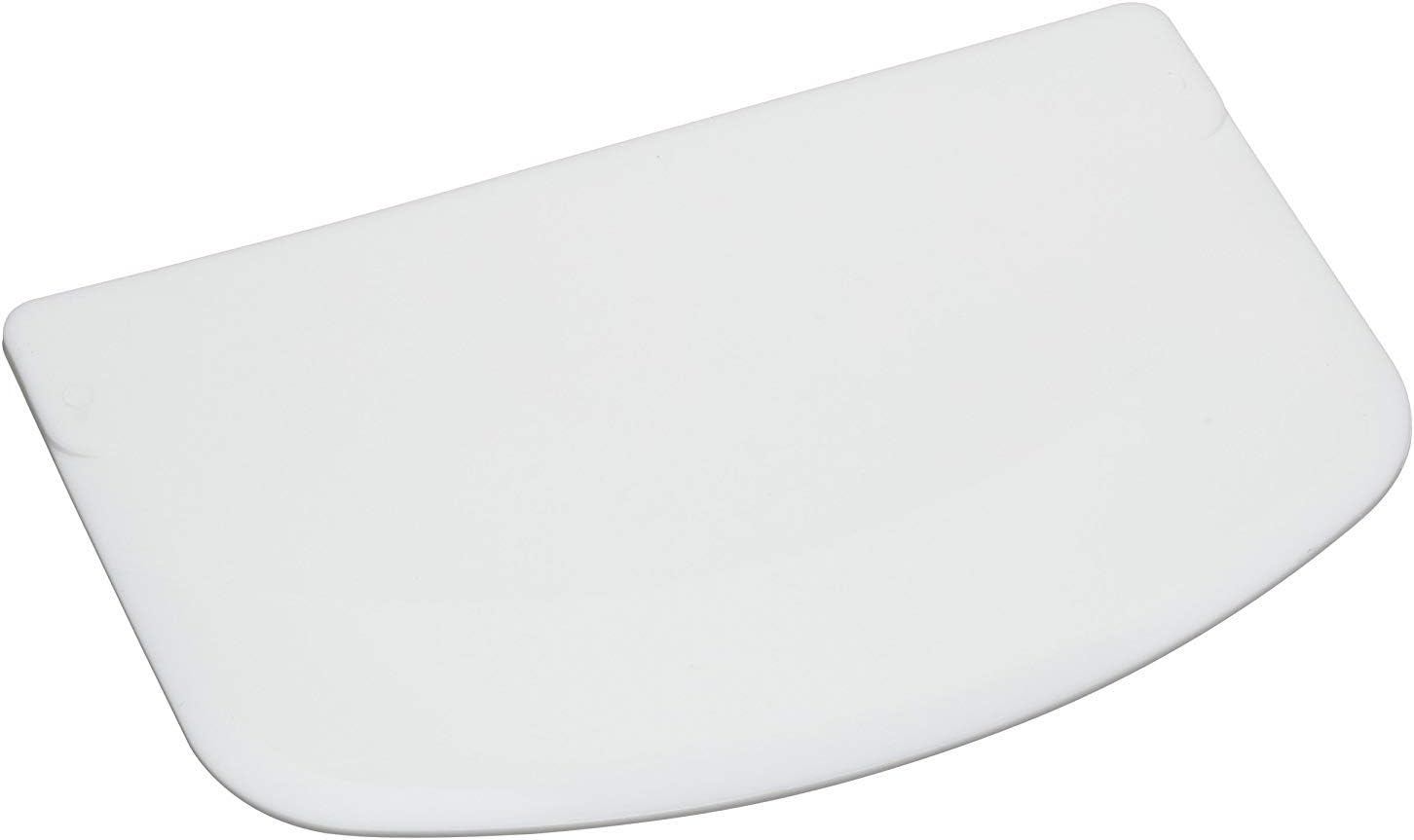 2 x Plastic Dough Cutter and Scraper, 9 x 13.5 cm (3.5" x 5.5") White Amazon.co.uk DIY & Tools