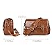 Koolertron Waterproof Vintage fashionable PU Leather DSLR Camera Bag Shoulder Messenger Bag Fit DSLR with 2 lenses For Canon Sony Nikon Canon Olympus And So On (Antique Brown)