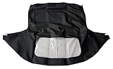 1989-2005 Mazda Miata Convertible Top - Complete w/Rear Plastic Curtain (1 Piece) - Original Cabrio Material
