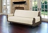Linen Store Quilted Microsuede Pet Dog Couch