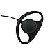 abcGoodefg D Shape FBI Headset Earpiece PTT MIC for Motorola Xpr3300 Xpr3500 DEP550 XIR P6620 DEP570 S49 P6600 E8600 E8608 DEP570 MTP3200 MTP3250 DP2000 MotoTRBO (D Shape earpiece)
