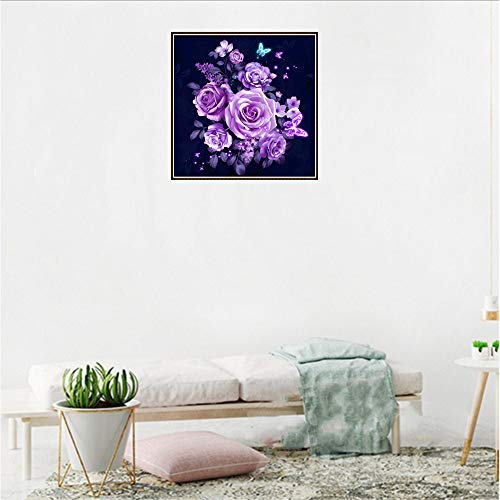 image for 5D Full Drill Diamond Painting Kit, Brahmerth DIY 5D Diamond Painting 