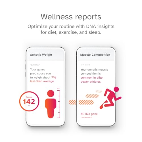 23andMe Health + Ancestry Service: Personal Genetic Test, Health Predispositions, Carrier Status, Wellness, Traits, Ancestry Reports, Lineage, DNA Test (Before You Buy See Important Test Info Below)
