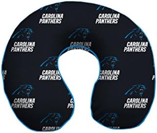 NFL Carolina Panthers U-Neck Memory Foam Travel Pillow