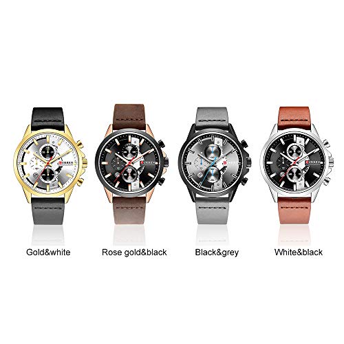 Reloj de pulsera para hombre Curren Reloj de cuarzo multifuncional impermeable - Imagen 6