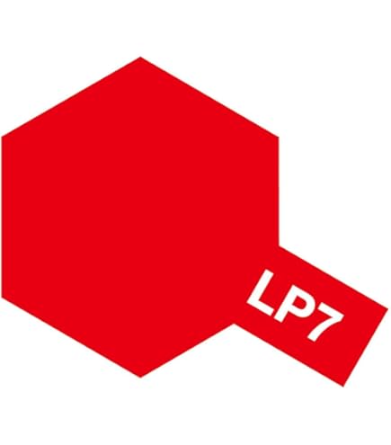 Amazon.com: TAMIYA Lacquer Paint LP-7 Pure Red 10 ML TAM82107