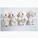 10pc Craft Mini Plush Teddy Bear Doll 4cm (H139-White) US Seller Ship Fast by www.embellishmentworld.com