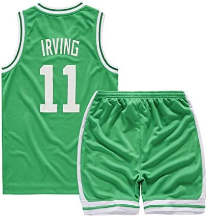 Teach Leanbh Boys #11#23#25 Basketball Jersey 2-Piece Performance Tank Top and Shorts Set