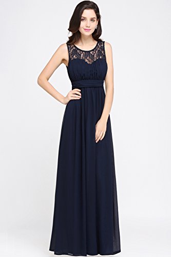 MisShow-Damen-Elegant-A-Linie-Chiffon-Abendkleid-Brautjungfernkleid-Ballkleid-lang-32-46