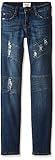 Hudson Girls' Backfired Distressed Moto