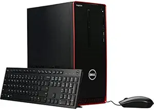 Dell Inspiron 3655 Mini Tower Desktop Computer PC (AMD A8-7410, 8GB Ram, 1TB Hard Drive, AMD Radeon R5, HDMI, VGA, WiFi, DVD-RW) Windows 10 (Renewed)