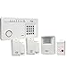 Skylink SC-100W Wireless Deluxe Home & Office Burglar Alarm System Alert Security Package | Affordable, Easy to Install DIY