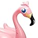 SunDaze Floats Giant 7 Foot Inflatable Pretty In Pink Flamingo Pool Float - Fun Kids Swim Party Toy - Summer Lounge Raft