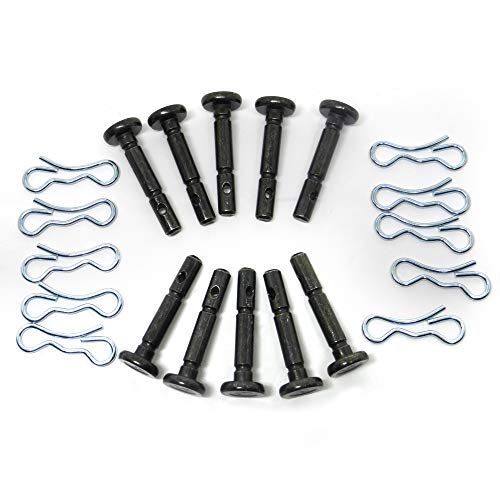 CUB CADET Genuine Replacement Shear Pins & Cotter Pins for 3-Stage Snowblowers (10 Pack) / 738-05273