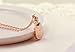 Korean Love Style Rose Gold Plated Maneki-neko Fortune Cats Lucky Cat Pendant Necklace