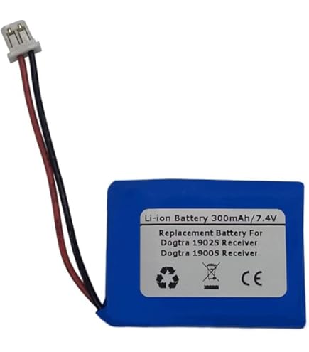 Cameron Sino Batterie Pour Dogtra 3500-NCP Super-X, 3502-NCP Super-X, ARC 800, Arc 800 Camo, ARC 802, ARC 820 CAMO, Transmitter 2300NCP, 2302NCP