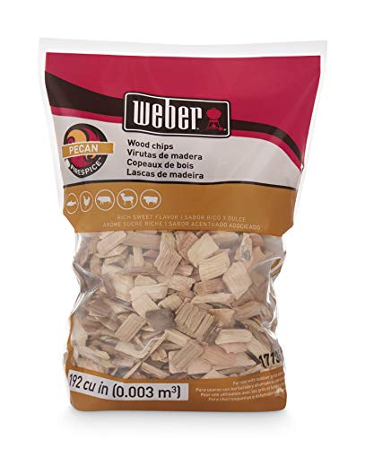 Weber Cubic Meter Stephen Products 17136 Pecan Wood Chips, 192 cu. in. (0.003 cubi, 2 lb - //medicalbooks.filipinodoctors.org