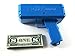 The Cash Cannon Make It Rain Money Dispenser - Chrome Blue - Novelty Item