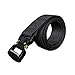 WOLF TACTICAL Unisex Nylon Tactical Belt, Black, M (32-35)
