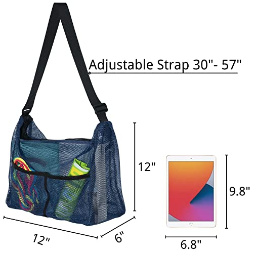 Metaverse Mesh Hobo Shoulder Crossbody Tote bag for Training Camping