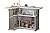 Best of Times Patio Bar and Tailgating Center Standard Package, Solid Black