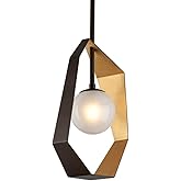 Troy Lighting Origami-4W 1 LED Small Pendant-11.5 Inches Wide by 24 Inches High-Bronze Finish