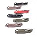 TUYAKNIFE Ceramic Ball Bearing Pivot Folding Knife D2 Blade G10 Handles, EDC Tools,4.9,-Inch Closed