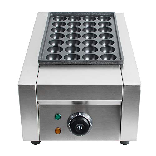 Takoyaki Automatic Machine,Takoyaki Maker,Turkey Cake Pan,110V Commercial Takoyaki Maker Japanese Octopus Fish Ball 28Pcs Cake Machine Holiday Christmas Gift(US Warehouse Delivery)