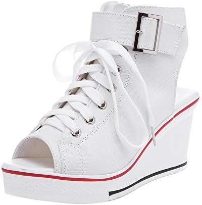 canvas wedge shoes