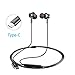 USB Type C Earphones, DOTSOG In-Ear Magnetic Earbuds with Mic, Stereo Bass Noise Cancelling Headphones, Sports Headsets Compatible with Google Pixel 3/2/XL, Huawei, Essential Phone, Other Typc C Devic