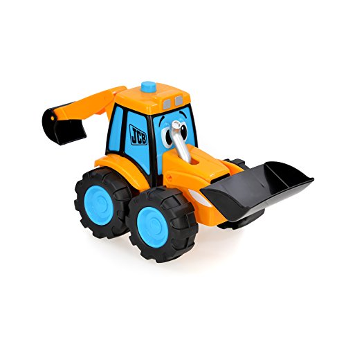 Wader 4010 - JCB Bagger Joey mit Front- und Heckschaufel, ab 12 Monaten, ca. 20 x 26 cm – Bild 5