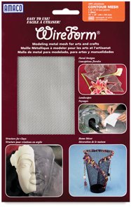 Amaco Wireform Mesh - 16 x 20, Contour Mesh, Single Sheet, Expandable