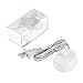 Electric Toothbrush Replacement Charger, Long Cable, Travel Charger Base Holder, AC Powered, for Braun Oral-b, Model 3757, White