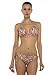 Private Island Hawaii UV Women Rash Guard Triangle Stringer Bikini Top