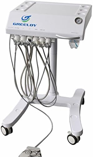Greeloy Mobile Delivery Cart Unit With LED Light Lamp All-In-One Set 2H