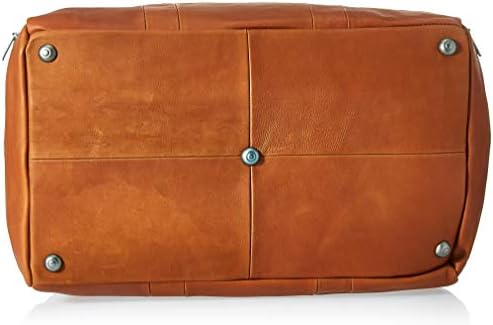 Kenneth Cole Reaction Duff Guy Colombian Leather 20" Single Compartment Top Load Travel Duffel Bag, Cognac 5 Kenneth Cole Reaction Duff Guy Colombian Leather 20" Single Compartment Top Load Travel Duffel Bag, Cognac