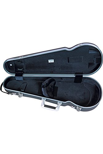Bam Panther Contoured Viola Case, Black