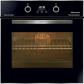 Kaiser Chef Einbau Elektrobackofen 60Cm Autark / Exklusive Modellreihe Chef / Schwarzes Spiegelglas, Dünner Eleganter Edelsta